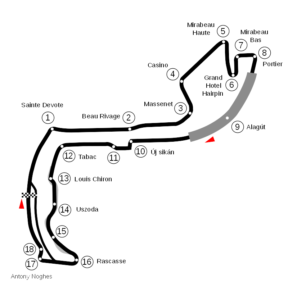 Real Racing3 F-1の2021年モナコGP攻略参考情報